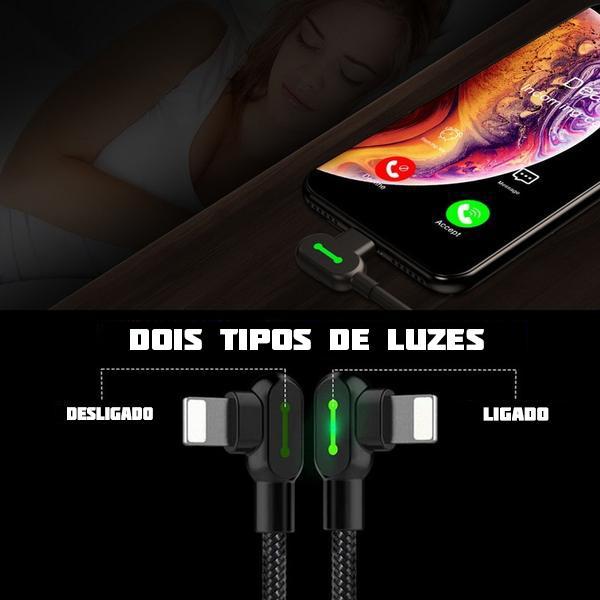 Carregador para iPhone - USB C - Micro-USB | Cabo Titã™ - MD Imports