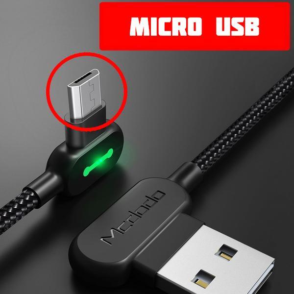 Carregador para iPhone - USB C - Micro-USB | Cabo Titã™ - MD Imports