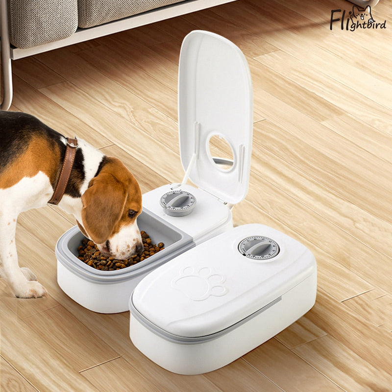 Dispenser de Comida Automático Inteligente | Para Cães e Gatos - MD Imports