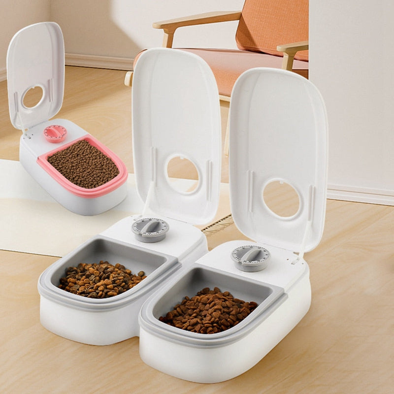 Dispenser de Comida Automático Inteligente | Para Cães e Gatos - MD Imports