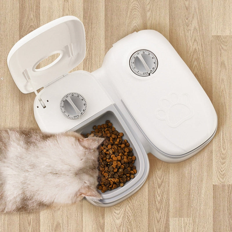 Dispenser de Comida Automático Inteligente | Para Cães e Gatos - MD Imports