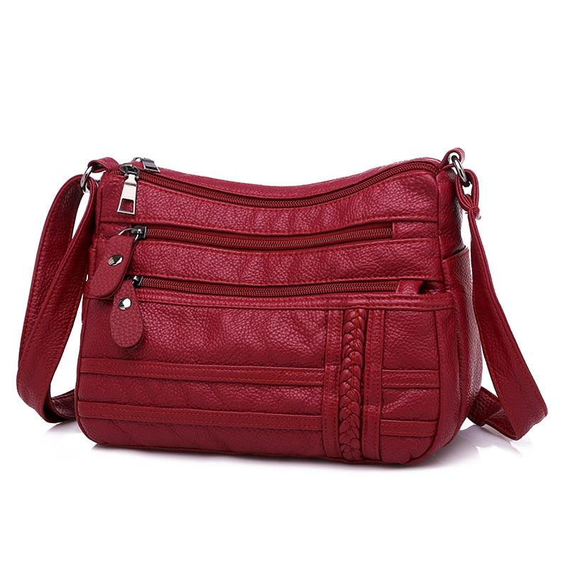 Bolsa Feminina de Couro - Sierra - MD Imports