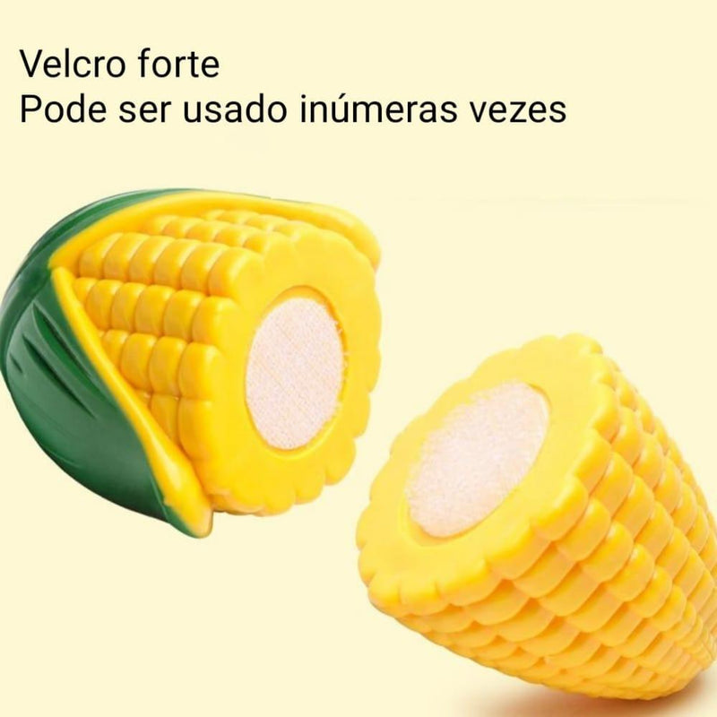 Conjunto de Comidas - Brinquedo de comidinhas divertidas para sua criança - MD Imports