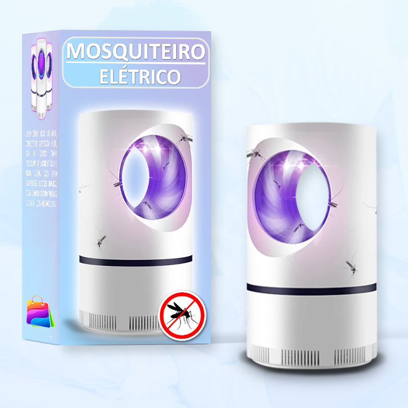 Armadilha Para Mosquitos e Insetos - Mosquiteiro Elétrico - MD Imports