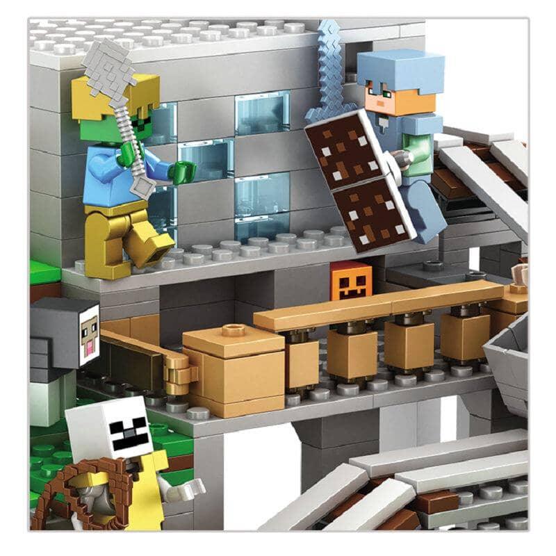 Bloco de Montar Minecraft - Modelo Caverna da Montanha - MD Imports